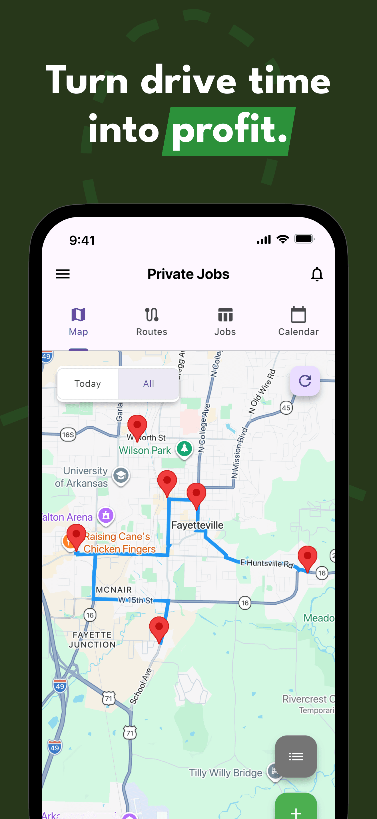 Plan your routes
